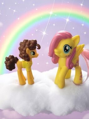 (Lot Of 2) 2014 Hasbro My Little Pony Cheese Sandwich 2" & My Little Pony 2015.